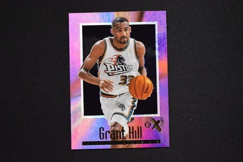 1996-97 Skybox E-X 2000 Basketball Grant Hill #19 Detroit Pistons