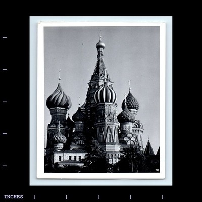 Old Vintage Photo ST BASIL'S CATHEDRAL MOSCOW RUSSIA