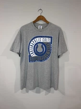 Vintage 90s Indianapolis Colts Logo Athletic Shirt Mens Size Large