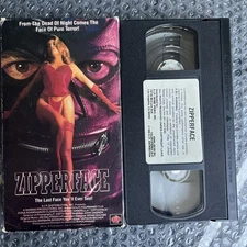 Zipperface VHS 1992 Horror Slasher AIP STUDIOS