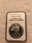 American Silver Eagle 1997 P One Ounce Silver Coin: NGC PF 68 Ultra Cameo