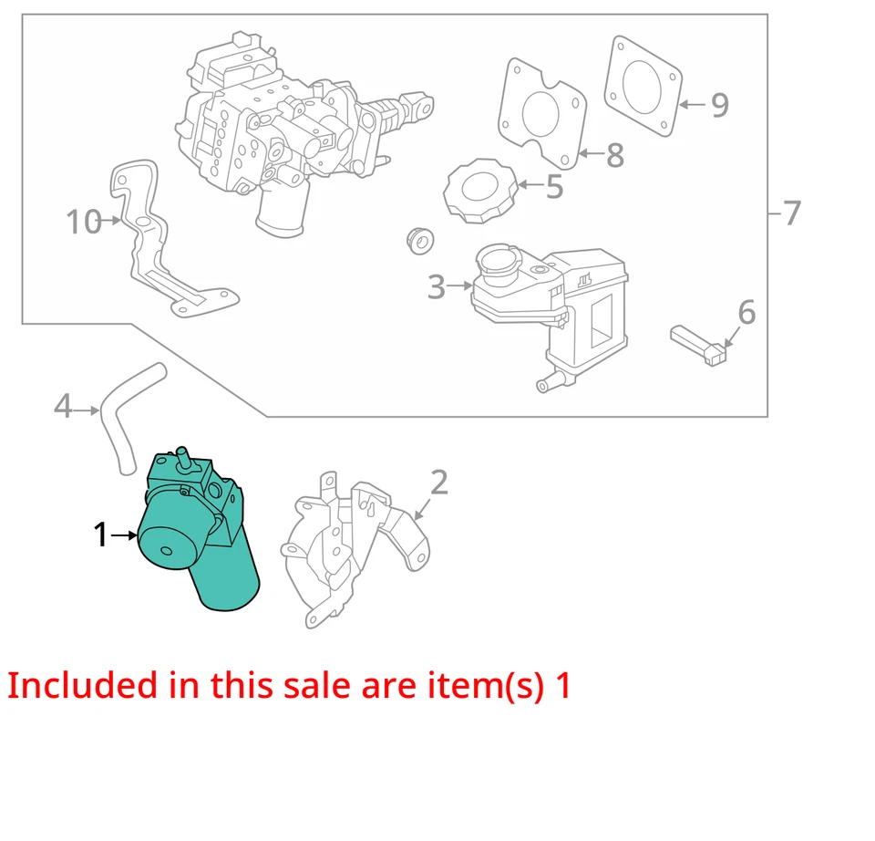 2015 Kia Soul ABS Anti Lock Brake Actuator Pump OEM 104K Miles - LKQ430498384 - Image 4 of 4