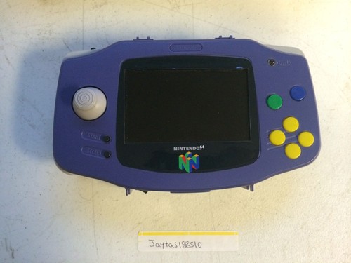 N64 Portable N64Boy Advance Handheld Nintendo 64 Custom Made Rare !!!!