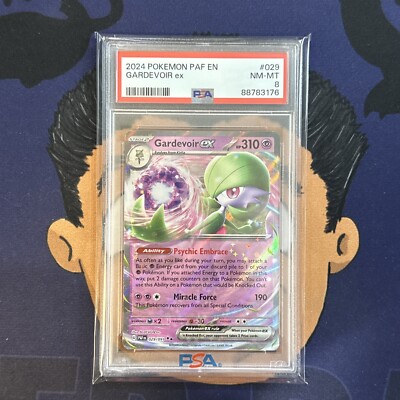 PSA 8 NEAR MINT 2024 Pokemon Paldean Fates GARDEVOIR EX #029 Holo
