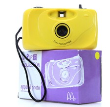 Appareil photo argentique  publicitaire Mc Donald’s NEUF (Réf#T-778.)