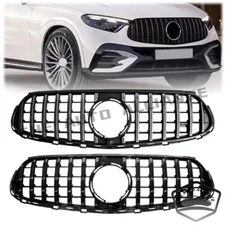 GT Front Grills Bumper Compatible For 2023+ Mercedes GLC X254 GLC260 GLC43
