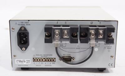 Hioki 3334 AC / DC Single-phase Power HiTester | eBay
