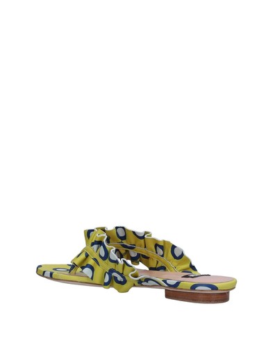 RRP€355 BOUTIQUE MOSCHINO Leather Thong Sandals US6 UK3 EU36 Made in Portugal - Imagen 3 de 7