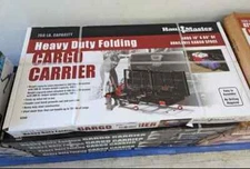 750 lb Capacity Folding Cargo Carrier Rack Luggage Basket Hitch Mount Heavy Duty