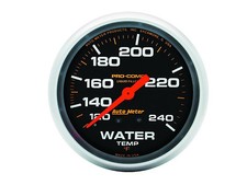 Auto Meter 5432 Pro-comp Liquid-filled 2 58 Mechanical Water Temperature Gauge