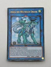 Yu-Gi-Oh Einzelkarte Imduk der Weltkelch-Drache bespielt 1st