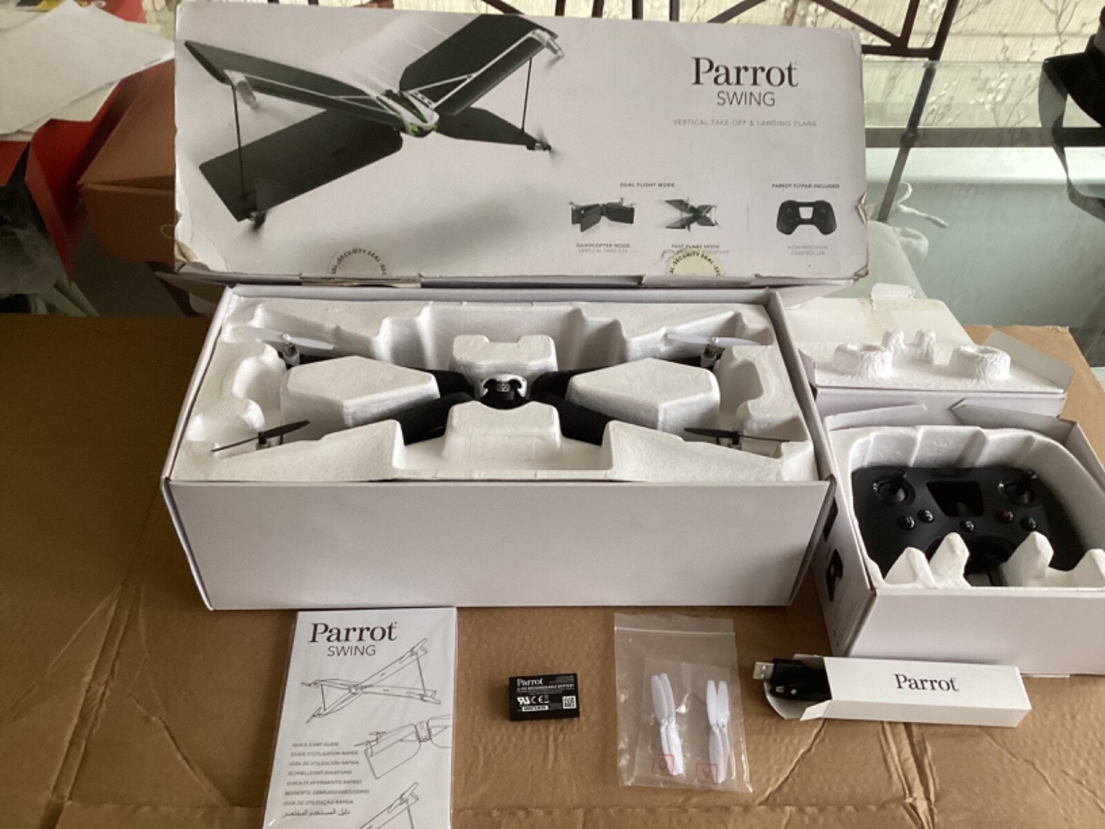 Parrot Swing Drone in good flying condition eBay