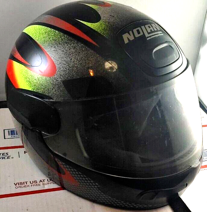 Vintage Nolan Integrale N27 Motorcycle Helmet Size Adult Large L