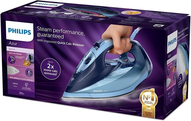 philips iron faster with 2x more steam