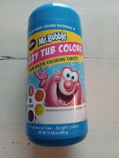 Mr. Bubble Fizzy Tub Colors, Assorted Bathwater Colors, 150 Ct
