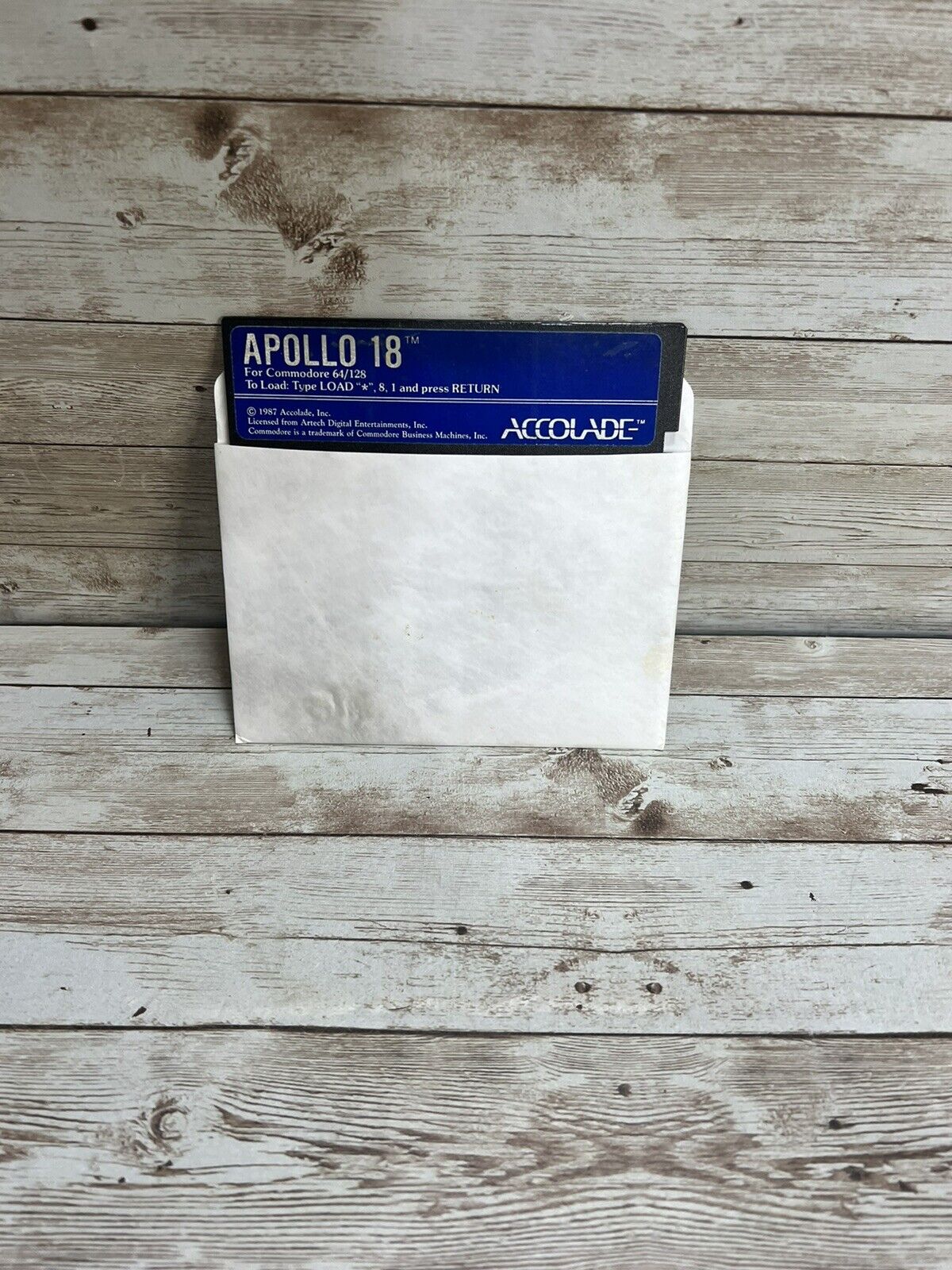 Apollo 18 (Commodore 64/128, 1987)