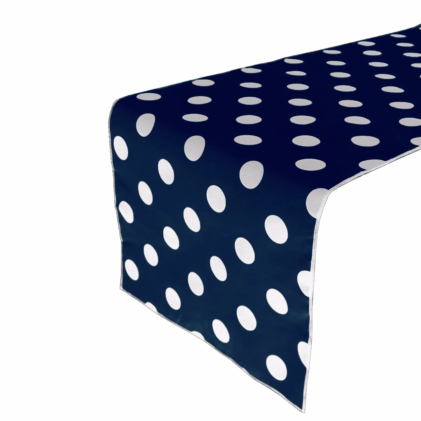 Poly Cotton Polka Dots Table Runner for Kitchen Dining Room Home Decor