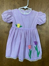 Fayette Babys Dress Vintage 80's 2T