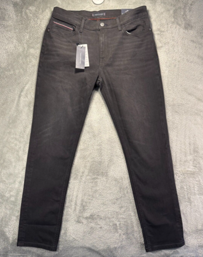 Tommy Hilfiger Jeans Men's 34x32* Black THFlex Slim Fit Stretch Performance NWT
