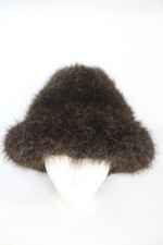 BRAND NEW LONG HAIRED BEAVER FUR HAT W/ SMALL BRIM MEN MAN SIZE ALL