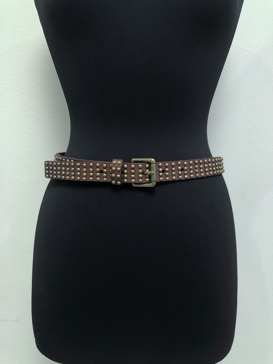 J. Crew Studded Leather Waist Belt Wide Belt In Studded Italian Leather For Women | J.Crew main image 3
