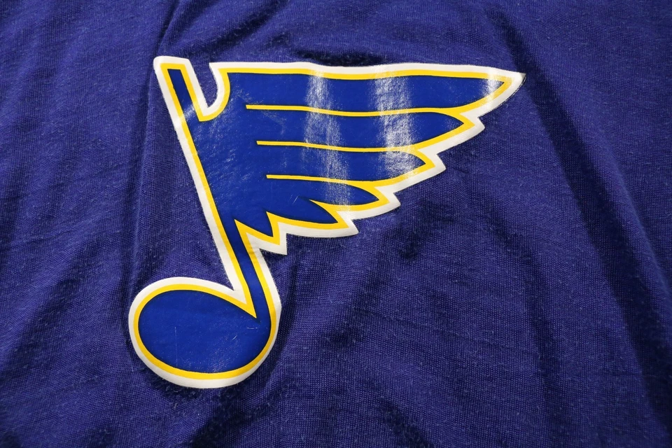 True Vintage 70s St. Louis Blues Jersey Rawlings Souvenir NHL Hockey - Image 2 of 4