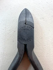 Vintage M Klien & Sons Diagonal Cutters 6 Inch Bell System USA. great See pics!!