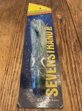 Sevenstrand  Advantage Series- 7.75”Rigged & Ready To Fish Lure - Char/Green NOS