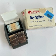 Vintage Mansfield 8mm Film Dry Splicer Butt with Box Made in USA