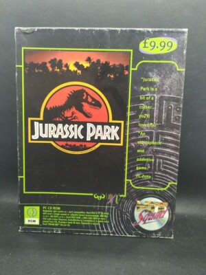 Jurassic Park * Retro * 1992 * IBM PC * Kartonverpackung * Gebraucht * 