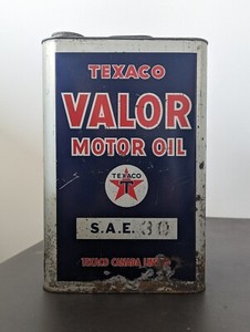 Texaco Oil Can Valor for sale | eBay