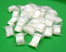 3000 Zip Seal 1x1 Bags Reclosable 2mil Slide Lock Small Mini Baggies 1x 1"