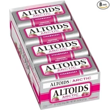 ALTOIDS Arctic Strawberry Breath Mints, 1.2-Ounce Tin - 8 PK