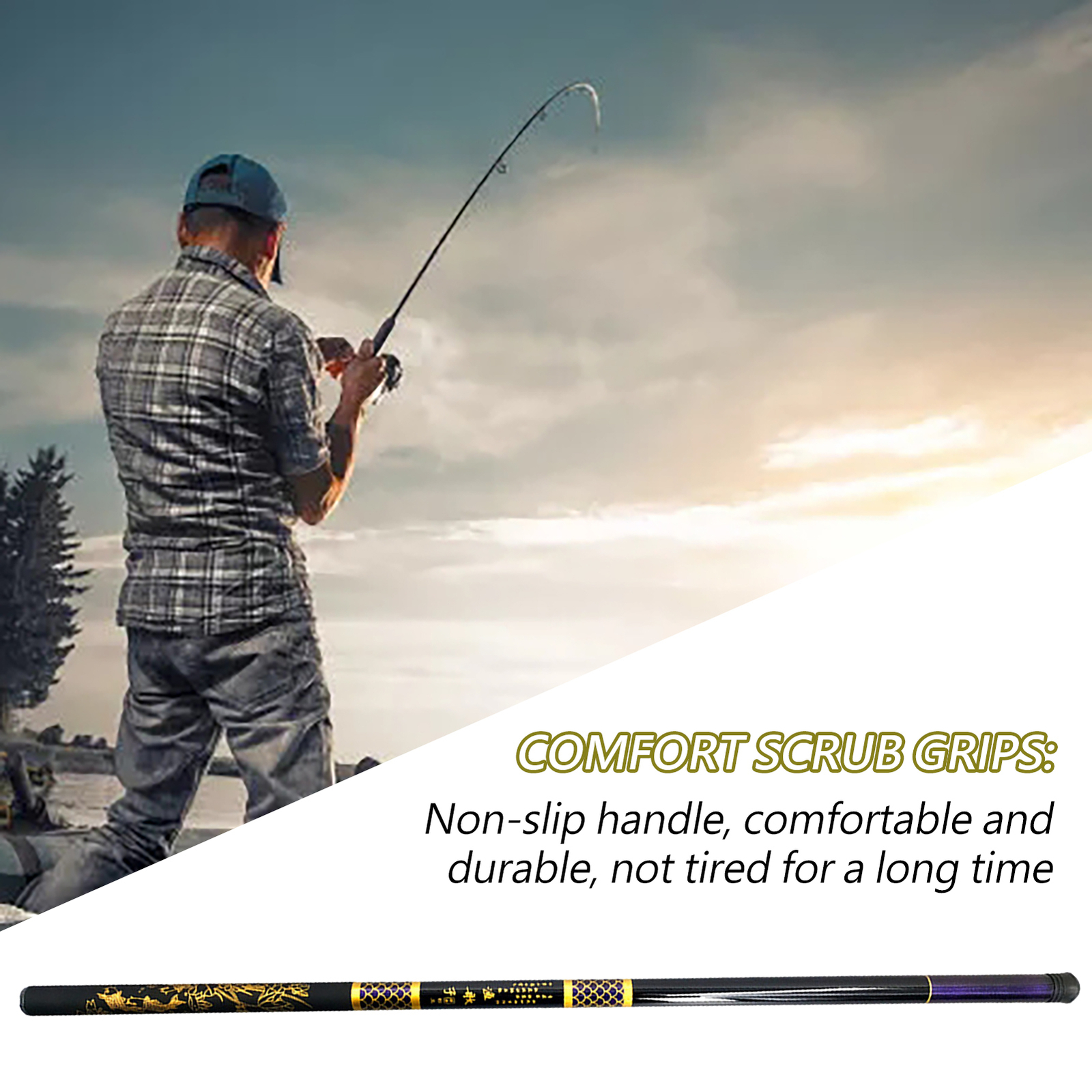 Feeder Fishing Rod With Quiver Tips Sections Carbon Fibre Travel Rod eBay