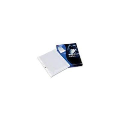 11040, Rexel Superfine Polypropylene Multi Pocket Clear Pack of 100