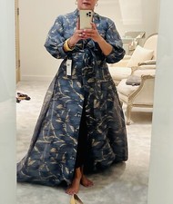 Teri Jon By Rickie Freeman Metallic Jacquard Gown Women's