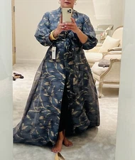 Teri Jon By Rickie Freeman Metallic Jacquard Gown Women's