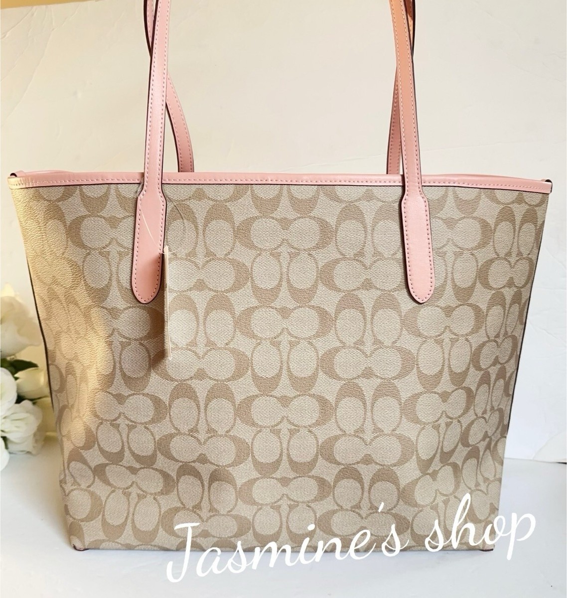 NWT Coach CU392 Coach X Observed By Us City Tote Bag In