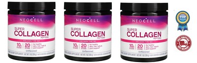 Neocell - Super Collagen, Type 1 & 3, 7 oz (200 g) - 3 Packs