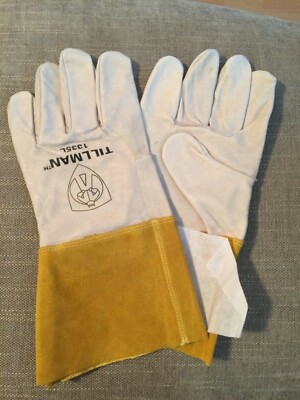 LARGE Tillman 1335 Top Grain Pigskin TIG Welding Gloves 4'' Cuff 1335L