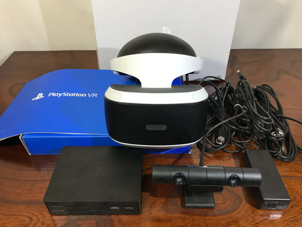 Sony PS4 PlayStation VR 2 CUH-ZVR2 Virtual Reality Headset with Processor