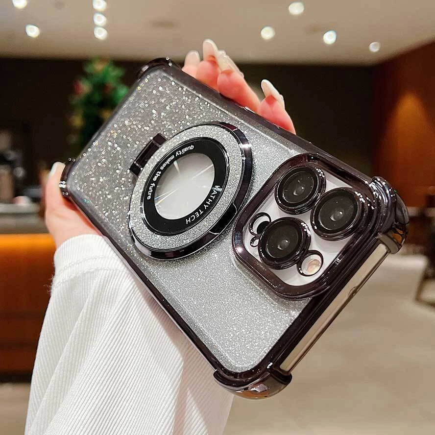 Shockproof Magnetic Stand Phone Case for iPhone 11 12 13 14 15 Pro Max