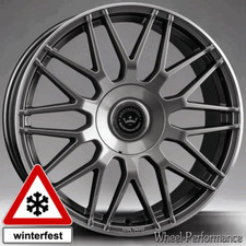 18 Zoll MX7 Felgen 8x18 5x114,3 ET40 grau mit poliertem Rand für Subaru