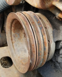 3V Pulley Crank 409 348 60-66 Chevrolet Pick Up Truck Chevy 1961 1960 61 62