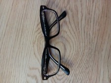 Ray-Ban Small Eyeglasses RB1530 3529 Black on Clear Rectangular Frame 46 16 125