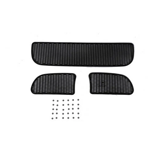 Front Bumper Cover with Mesh Grille For 1999-2005 Volkswagen Golf MK4 R32 style Foto 3 de 4