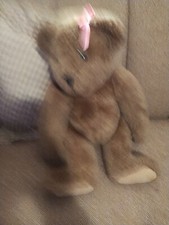 VINTAGE 22 INCH HAND MADE VERMONT TEDDY BEAR - MADE IN VERMONT U.S.A . Vintage