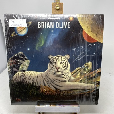 #ad Brian Olive Autographed Lp Living On Top On Mt. Saturn In Shrink Opened $19.99