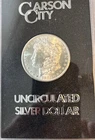 1883 Uncirculated Carson City Silver Dollar