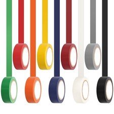 9 Pack Multicolor Electrical Tape for General Home Vehicle Auto Car Wiring